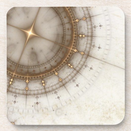 グランジな古代航海のな図表 コースター (正面)