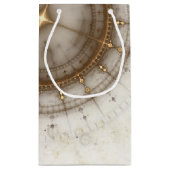 グランジな古代航海のな図表 スモールペーパーバッグ (裏面)