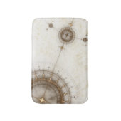 グランジな古代航海のな図表 バスマット (正面縦)