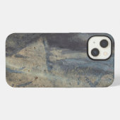 グランジな抽象的スレートデザイン iPhoneケース (裏面横)