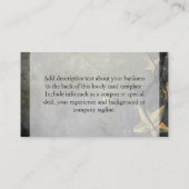 グランジな星のヴィンテージのデザイン 名刺 (裏面)