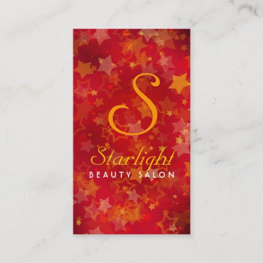 グランジな星の名刺 名刺 (正面)