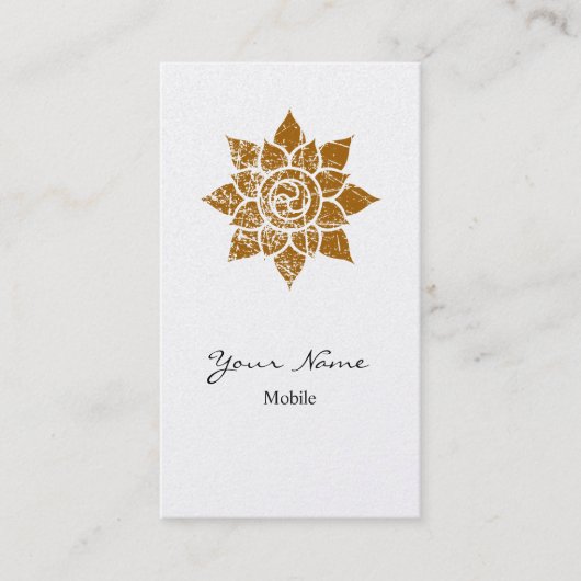 グランジな曼荼羅 名刺 (正面)