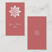 グランジな曼荼羅 名刺 (正面/裏面)