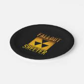 グランジな核原子灰避難所のレトロの原子力時代: ペーパープレート (アングル)