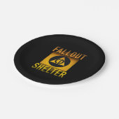 グランジな民間防衛の原子灰避難所の原子力時代: ペーパープレート (アングル)