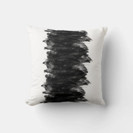 グランジな白黒 クッション