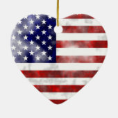 グランジな米国 セラミックオーナメント (裏面)