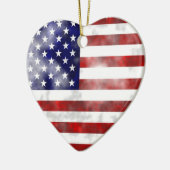 グランジな米国 セラミックオーナメント (左)