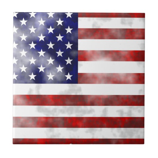 グランジな米国 タイル (正面)