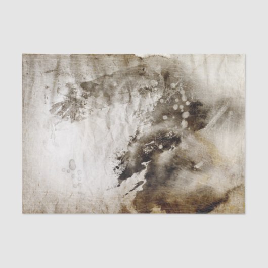 グランジな紙の抽象的な水彩画の背景 薄葉紙 (正面)