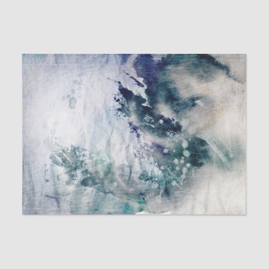 グランジな紙2の抽象的な水彩画の背景 薄葉紙 (正面)