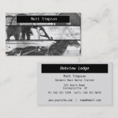 グランジな繋駕競走 名刺 (正面/裏面)