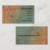 グランジな織り目加工の芸術のウェブサイトの名刺 名刺 (正面/裏面)