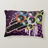 グランジな背景 アクセントクッション (裏面)