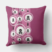 グランジな背景 クッション (裏面)