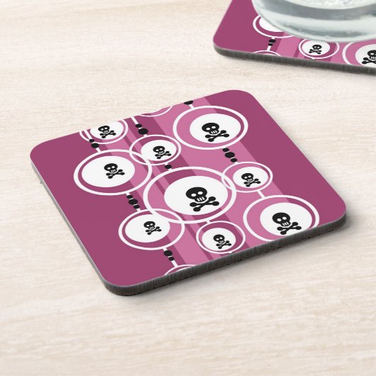 グランジな背景 コースター (左側)