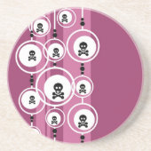 グランジな背景 コースター (正面)