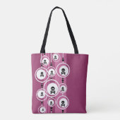 グランジな背景 トートバッグ (裏面)