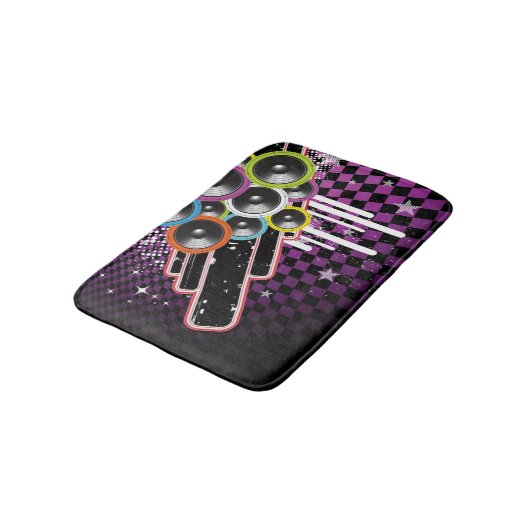 グランジな背景 バスマット (アングル)