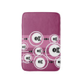 グランジな背景 バスマット (正面縦)