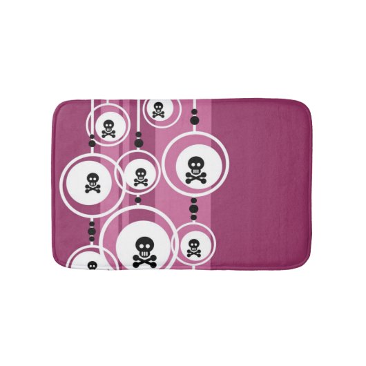 グランジな背景 バスマット (正面)