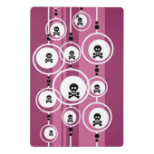 グランジな背景 ミニクリップボード (裏面)