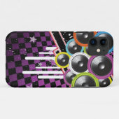 グランジな背景 Case-Mate iPhoneケース (裏面(横))