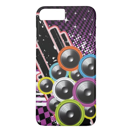 グランジな背景 Case-Mate iPhoneケース (裏面)