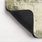 グランジな花柄 マウスパッド (コーナー)