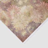 グランジな花柄 薄葉紙 (詳細)