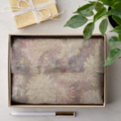 グランジな花柄 薄葉紙 (ギフト)