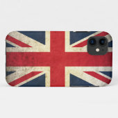 グランジな英国国旗 Case-Mate iPhoneケース (裏面(横))