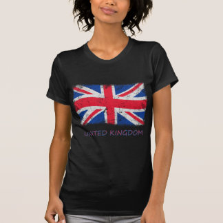 グランジな英国国旗 Tシャツ