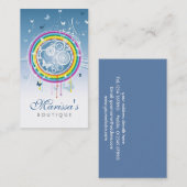 グランジな蝶名刺 名刺 (正面/裏面)