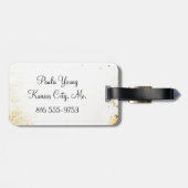 グランジな蝶 ラゲッジタグ (裏面横)