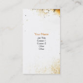 グランジな蝶 名刺 (裏面)