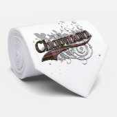 グランジな行商人のタータンチェック ネクタイ (ロール)