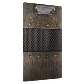 グランジな金属の背景 クリップボード (右)