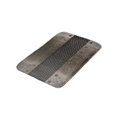 グランジな金属の背景 バスマット (アングル)