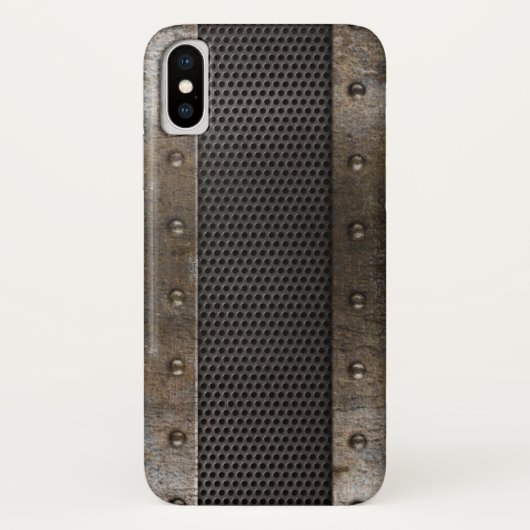 グランジな金属の背景 Case-Mate iPhoneケース (裏面)
