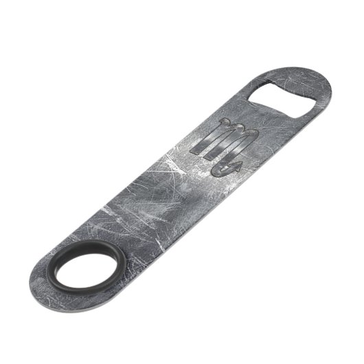 グランジな金属スタイルの蠍座の(占星術の)十二宮図の記号 スピード栓抜き (正面アングル)