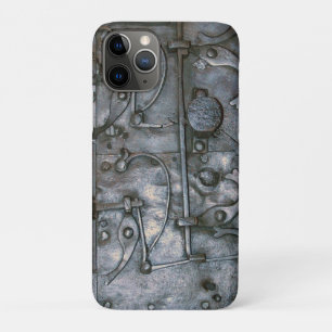 グランジな鉄の重金属 iPhone 11 PROケース