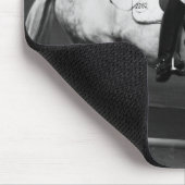 グランジな馬場馬術の馬 マウスパッド (コーナー)