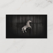 グランジな馬 名刺 (裏面)
