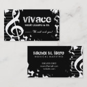 グランジな311ミュージカルの巨匠- 名刺 (正面/裏面)