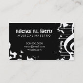 グランジな311ミュージカルの巨匠- 名刺 (裏面)