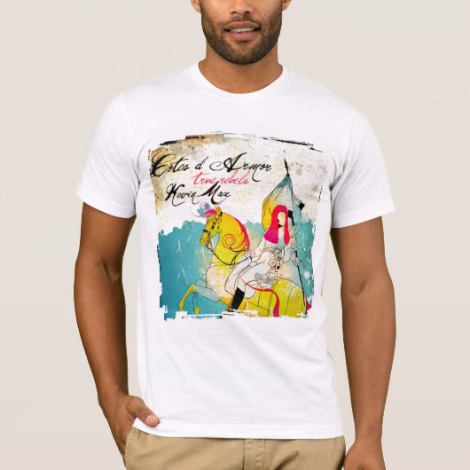 グランジな4 Tシャツ (正面)