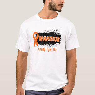 グランジな-戦士- (オレンジの)腎臓の蟹座 Tシャツ
