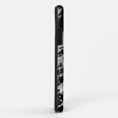 グランジなChaos™の白黒ペンキのiPhone 5の箱 Case-Mate iPhoneケース (裏面/右)